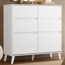 Cômoda Sapateira para Quarto 120cm X 120cm Dora