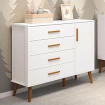 Comoda sapateira reller isis 4gav 1p branco