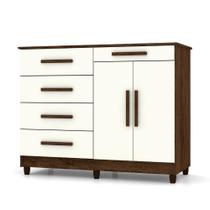Cômoda Sapateira Sirius 2 Portas 5 Gavetas VR