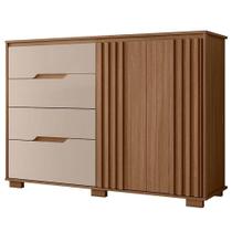 Cômoda Sapateira Texas Carvalho Fendi - Moval