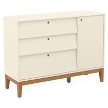 Cômoda Sapateira Unique Off White Eco Wood - Matic