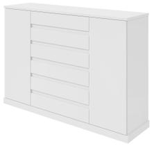 Comoda Sapateira Vedra 7 Gavetas 2 Portas - Lopas Comoda Sapateira Vedra 7 Gavetas 2 Portas - Lopas