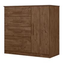 Cômoda Sapateira Vênus 1 Porta e 4 Gavetas - Moval