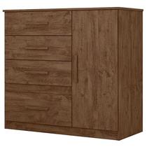 Cômoda Sapateira Vênus Castanho Wood Flex - Moval Cômoda Sapateira Vênus Castanho Wood Flex - Moval