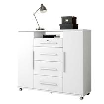 Cômoda Sapateira Versátil Branco Zanzini