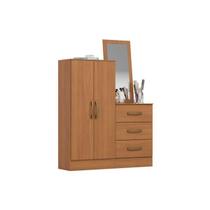 Cômoda Solteiro Briz B700 c/2 Portas e 3 Gavetas Cinamomo - Henn Cômoda Solteiro Briz B700 c/2 Portas e 3 Gavetas Cinamomo - Henn