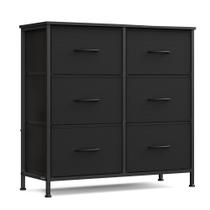 Cômoda SONGMICS Cômoda com 6 gavetas de tecido ULGS123B01S