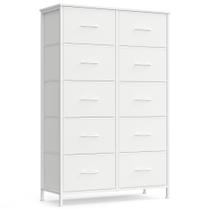 Cômoda SONGMICS para Quarto, Gaveteiro, Aço, MDF, 10 Gavetas de Tecido Não Tecido, Unidade Organizadora de Armazenamento, Guarda-Roupa, Entrada, Branco Nuvem e Branco Neve ULGS125W01S Cômoda SONGMICS para Quarto, Gaveteiro, Aço, MDF, 10 Gavetas de Tecido Não Tecido, Unidade Organizadora de Armazenamento, Guarda-Roupa, Entrada, Branco Nuvem e Branco Neve ULGS125W01S