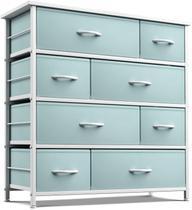 Cômoda Sorbus com 8 Gavetas para Quarto Infantil - Design Aqua