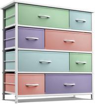 Cômoda Sorbus com 8 Gavetas para Quarto Infantil - Design Pastel Cômoda Sorbus com 8 Gavetas para Quarto Infantil - Design Pastel