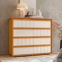 Comoda Tarsila Cinamomo/Off White - VRK COMERCIO ON-LINE