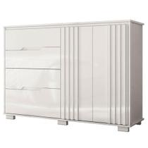 Cômoda Texas Branco Brilho - Moval