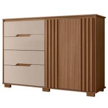 Cômoda Texas Carvalho Fendi - Moval