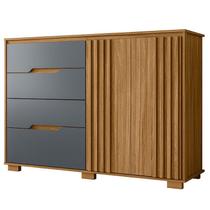 Cômoda Texas Freijó Cinza - Moval