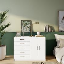 Cômoda Tijuana 2 PT 5 GV Branca