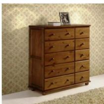 Comoda torneado de madeira macica berlim ref 20