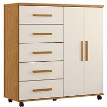 Cômoda Toronto 2 Portas e 5 Gavetas - Móveis Albatroz