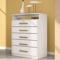 Cômoda Triunfo 5 Gavetas 86 cm - Comoda para Quarto - Demobile