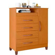 Cômoda Turquesa com 4 Gavetas Albatroz