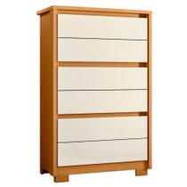 Cômoda Unno 6 Gavetas - Móveis Albatroz Cômoda Unno 6 Gavetas - Móveis Albatroz