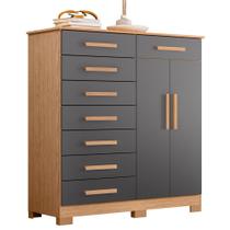 Cômoda Verona 2 Portas e 8 Gavetas - Móveis Albatroz