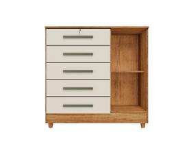 Comoda vitoria - cedro/areia