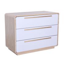 Cômoda Wave 3 GV Nature e Branca