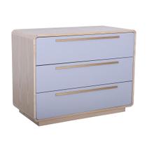 Cômoda Wave 3 GV Nature e Cinza