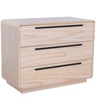 Cômoda Wave com 3 Gavetas Divicar Nature