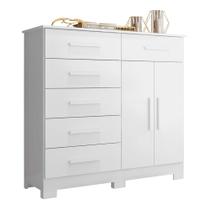 Cômoda Xangai com 6 Gavetas Albatroz Cômoda Xangai com 6 Gavetas Albatroz