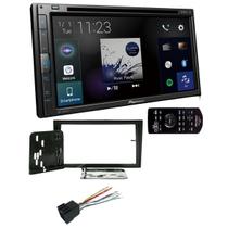 COMP Central Multimídia 2 Din Pioneer AVH-Z5280TVTouch de 6,8 + Moldura Corsa/Vectra/Montana Preta