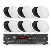 COMP Home Theater Receiver 100W RMS Ths1000 + 6 Arandelas 40w 4 Ohms Comercio e Residencias - Taramps