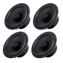 COMP Kit 2 Pares de Alto Falantes Coaxial CX75 6" Pol 75WRMS (cada peça) 4Ohms Ophera