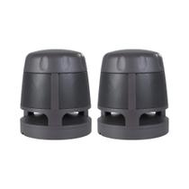 COMP KIT 2x Caixas de Som Frahm HS Eco Garden 360º Som Omnidirecional p/ Jardins e Áreas Externas