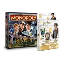 COMP KIT 2x Jogos Harry Potter Monopoly Hogwarts + Desafio das Horcruxes Copag