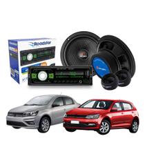 COMP Kit Alto Falante Ophera 6,5" 160W RMS + Auto Rádio Roadstar p/ Gol/Voyage/Parati/Saveiro/Kombi COMP Kit Alto Falante Ophera 6,5" 160W RMS + Auto Rádio Roadstar p/ Gol/Voyage/Parati/Saveiro/Kombi