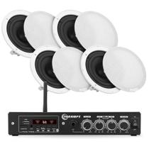 COMP Kit Amplificador THS 1900 60W + 4 Arandelas 40W 6" Casa Comercio - Taramps
