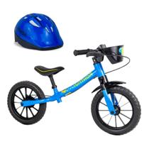 COMP Kit Bicicleta de Equilíbrio + Capacete de Proteção