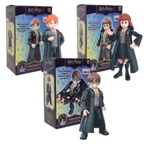 COMP Kit Bonecos Harry Potter Masterpiece para Universo Mágico - Hermione, Harry e Ron COMP Kit Bonecos Harry Potter Masterpiece para Universo Mágico - Hermione, Harry e Ron