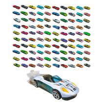 COMP Kit Brinquedo Infantil 100 Unidades de Express Wheels Carrinhos Die Cast Sortidos 1/64