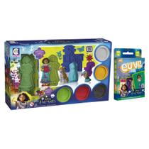 COMP Kit Brinquedo Infantil Encanto: Kit de Massinha de Modelar + Jogo de Cartas Eu Vi! COMP Kit Brinquedo Infantil Encanto: Kit de Massinha de Modelar + Jogo de Cartas Eu Vi!