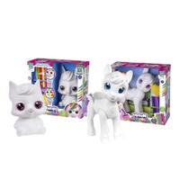 COMP Kit Brinquedo Infantil Mundo Colorido Sweet Poney + Raposa para Pintar Super Toys