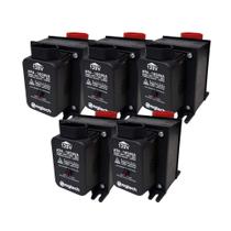 COMP Kit c/ 5 Auto Transformador de Voltagem 1050VA 50-60HZ Bivolt 20ATH4473 - Ragtech