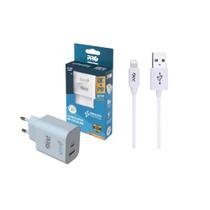 COMP Kit Carregador Universal Ultrarrápido QC+PD 20W + Cabo USB / Lightning 1 Metro Pro Eletronic COMP Kit Carregador Universal Ultrarrápido QC+PD 20W + Cabo USB / Lightning 1 Metro Pro Eletronic