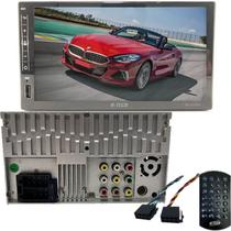 COMP Kit Central Multimídia 2 Din 7 Polegadas MP5 HT-3122X H-Tech + Câmera de Ré