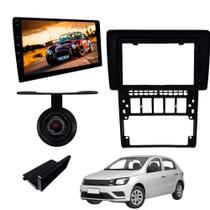 COMP Kit Central Multimídia 2 Din MP5 9 Polegadas + Câmera de Ré + Moldura Gol / Parati / Saveiro