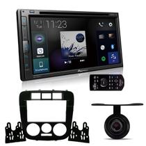 COMP Kit Central Multimídia 2 Din Pioneer AVH-Z5280TV + Moldura Gol Parati G4 + Câmera de ré