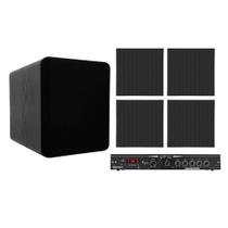 COMP Kit com 2 Pares de Arandelas + Receiver + Subwoofer Taramps