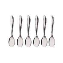 COMP Kit com 6 Colheres de Mesa Lyon em Aço Inox Brinox