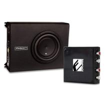 COMP Kit Conversor RCA Falcon FC4X + Caixa Slim Amplificada 8” 450W RMS XS400.3SL